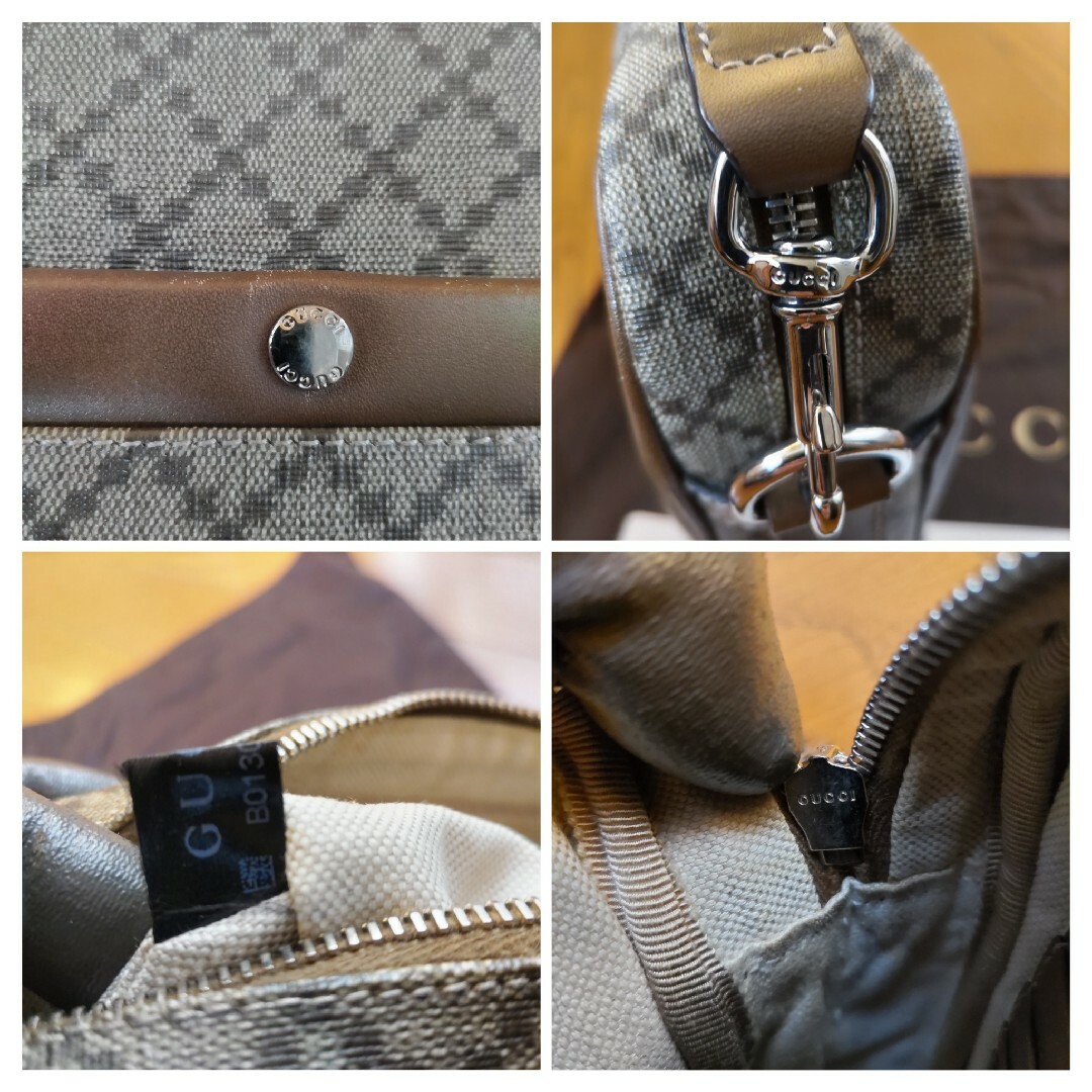 Gucci(グッチ)の美品 GUCCI ディアマンテ クラッチバッグ 267921 PVC レディースのバッグ(クラッチバッグ)の商品写真