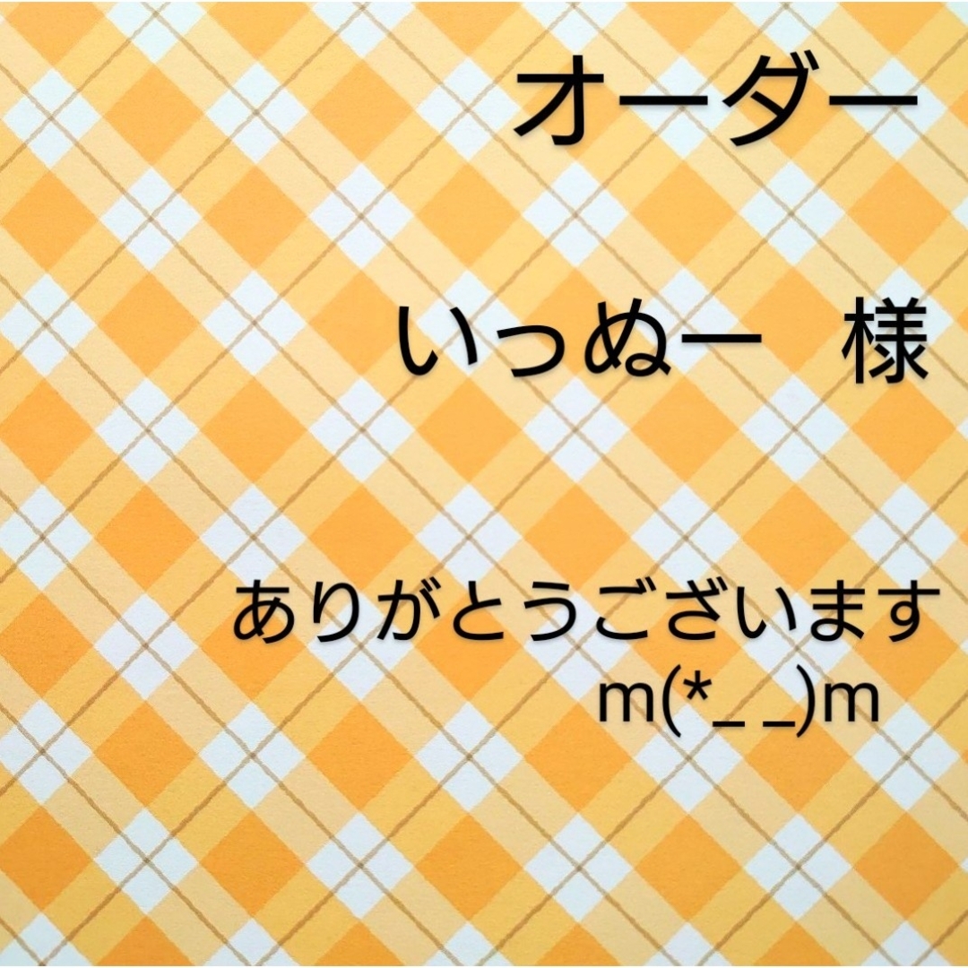 いっぬー様  専用ページ  サンキューカード オーダー ハンドメイドの文具/ステーショナリー(カード/レター/ラッピング)の商品写真