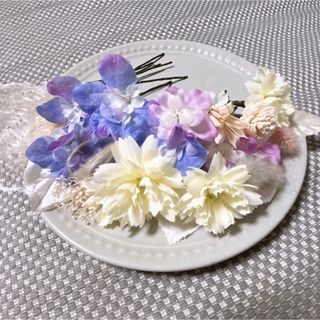 ヘッドパーツ＊髪飾り　NO.1  ヘッドドレス　ヘアピン　結婚式　卒業式(ヘッドドレス/ドレス)