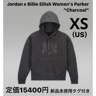 ナイキ(NIKE)の【完売品】ジョーダン x ビリー アイリッシュ ウィメンズ パーカー チャコール(パーカー)