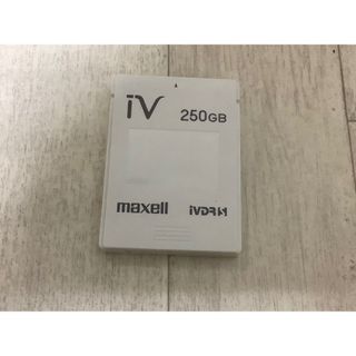 ヒタチ(日立)のマクセル iVDR-s 250GB カセットHDD(テレビ)