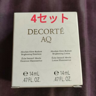 COSME DECORTE - ココスメデコルテ　AQアブソリュートブライト×4セット