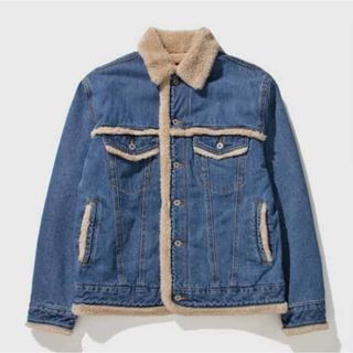 ヒューマンメイド(HUMAN MADE)の【早い者勝ち!】AFB ボア デニムジャケット シェルパ　L nubian購入(Gジャン/デニムジャケット)