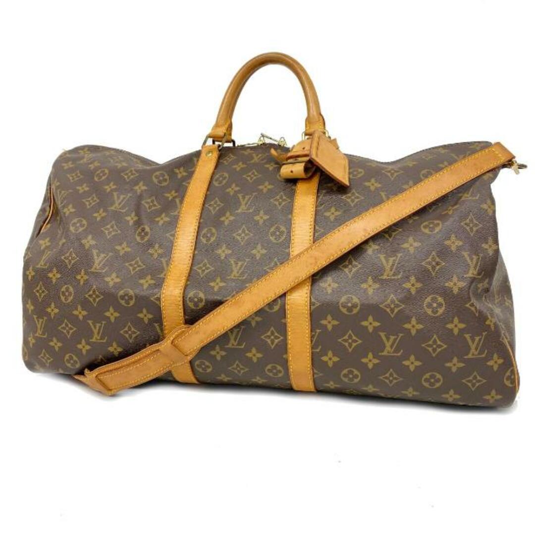 LOUIS VUITTON(ルイヴィトン)の【4fd3633】ルイヴィトン ボストンバッグ/モノグラム/キーポルバンドリエール55/M41414/ブラウン【中古】メンズ/レディース/ユニセックス レディースのバッグ(ボストンバッグ)の商品写真