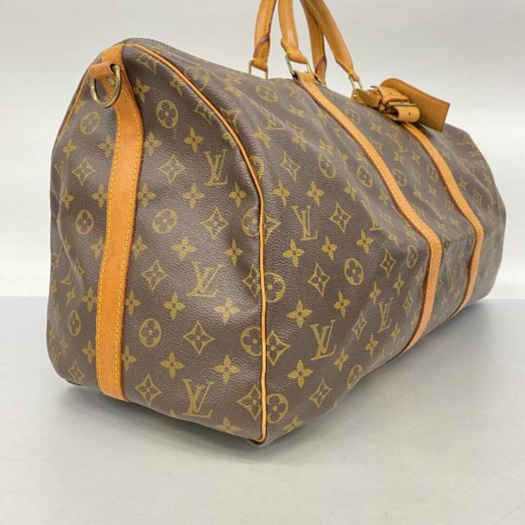 LOUIS VUITTON(ルイヴィトン)の【4fd3633】ルイヴィトン ボストンバッグ/モノグラム/キーポルバンドリエール55/M41414/ブラウン【中古】メンズ/レディース/ユニセックス レディースのバッグ(ボストンバッグ)の商品写真