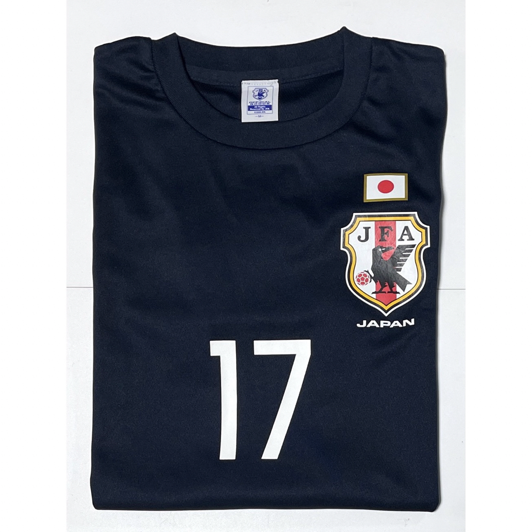 JFAサッカー日本代表レプリカユニフォーム (古着) Ｍ スポーツ/アウトドアのサッカー/フットサル(応援グッズ)の商品写真