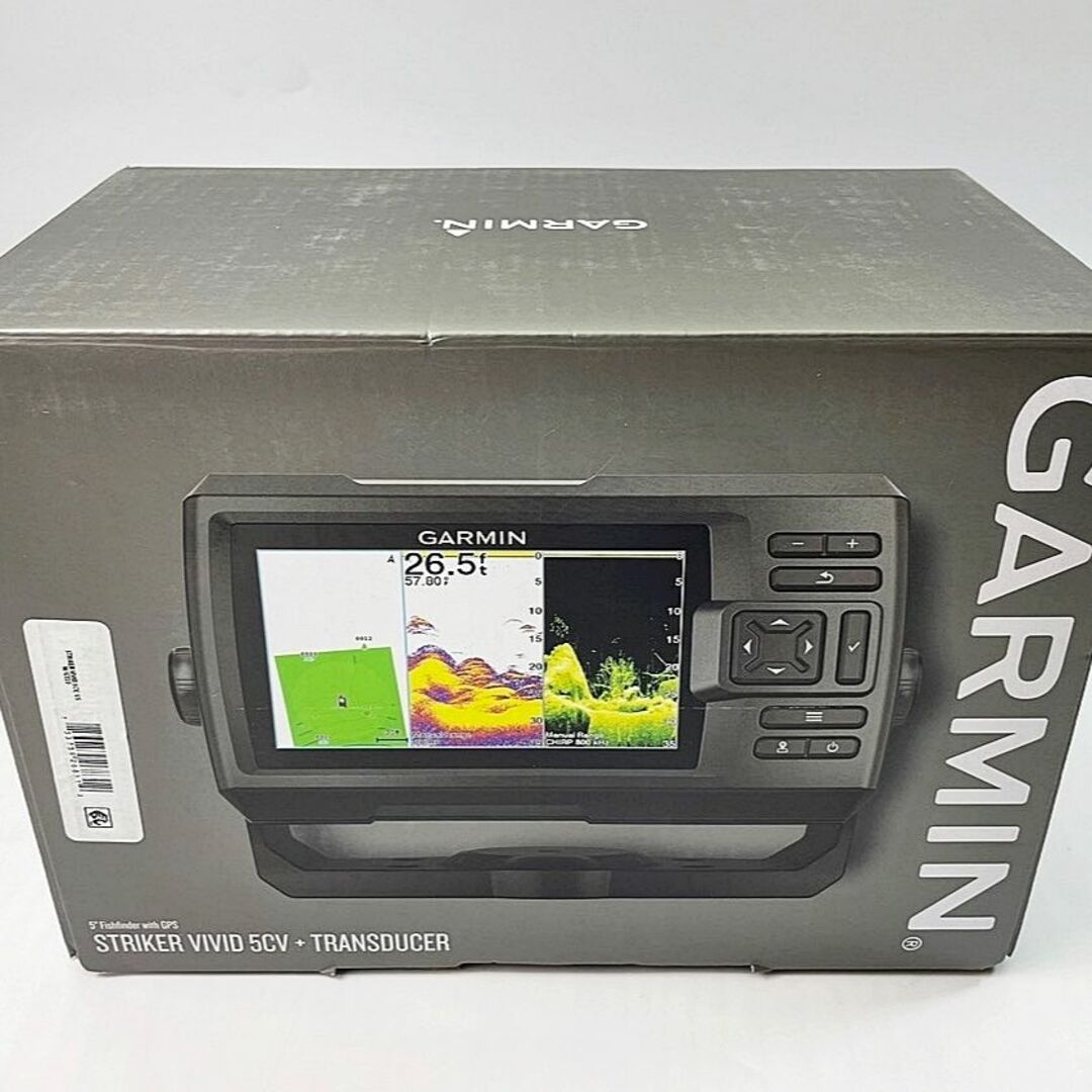 GARMIN(ガーミン)のガーミン ストライカービビッド５cv+GT20-TM 振動子付 スポーツ/アウトドアのフィッシング(その他)の商品写真