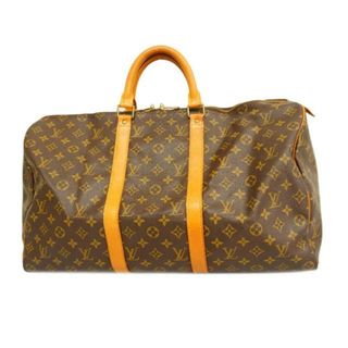 ルイヴィトン(LOUIS VUITTON)の【4fd3773】ルイヴィトン ボストンバッグ/モノグラム/キーポル50/M41426/ブラウン【中古】メンズ/レディース/ユニセックス(ボストンバッグ)