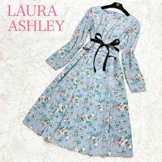 LAURA ASHLEY - 美品 ローラアシュレイ ロングワンピース 11号 L