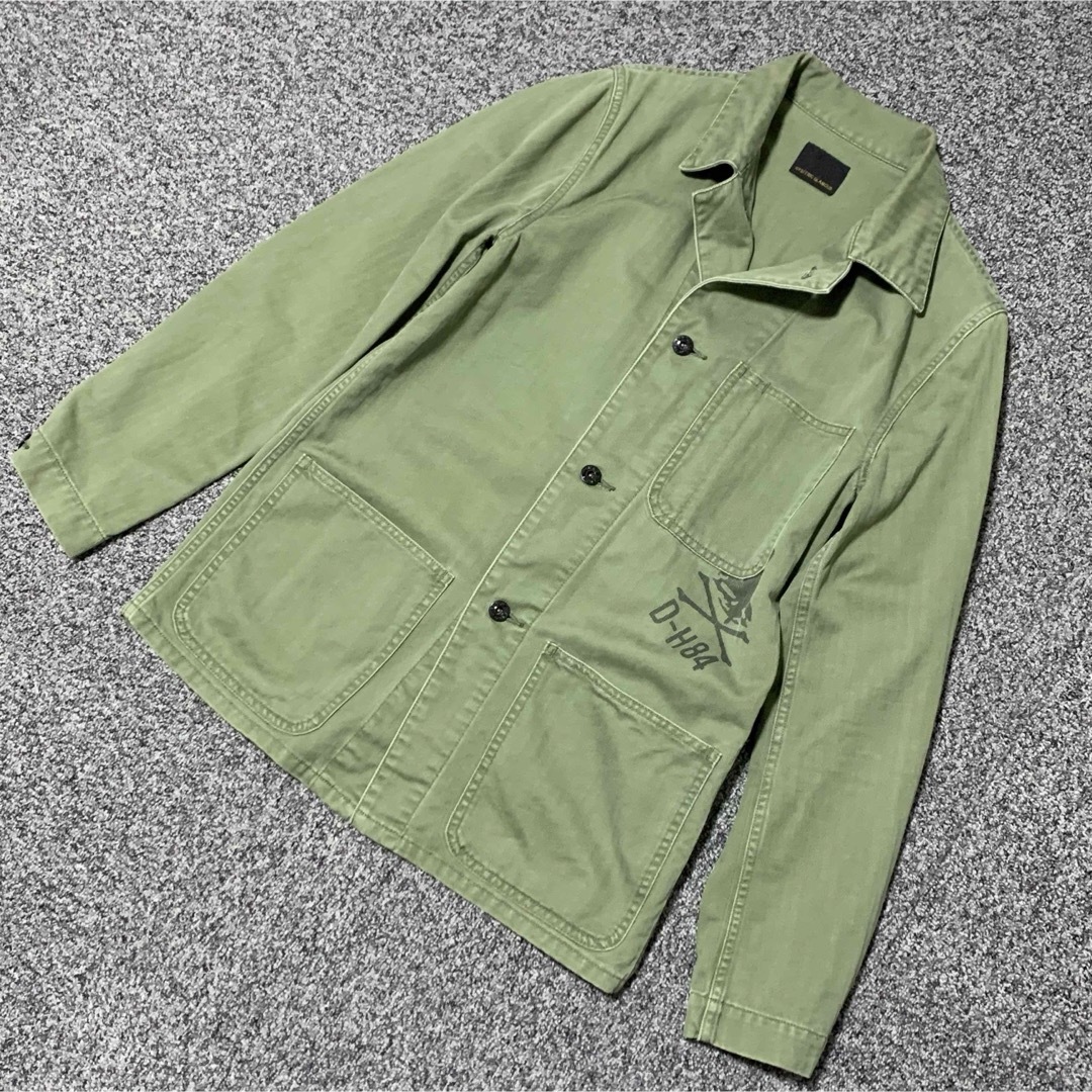 HYSTERIC GLAMOUR(ヒステリックグラマー)のHYSTERIC GLAMOUR P-41 USMC HBT JACKET メンズのジャケット/アウター(ミリタリージャケット)の商品写真