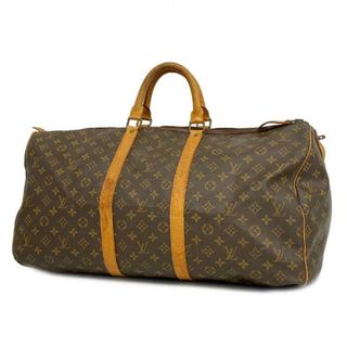 ルイヴィトン(LOUIS VUITTON)の【4fd3870】ルイヴィトン ボストンバッグ/モノグラム/キーポル55/M41424/ブラウン【中古】メンズ/レディース/ユニセックス(ボストンバッグ)