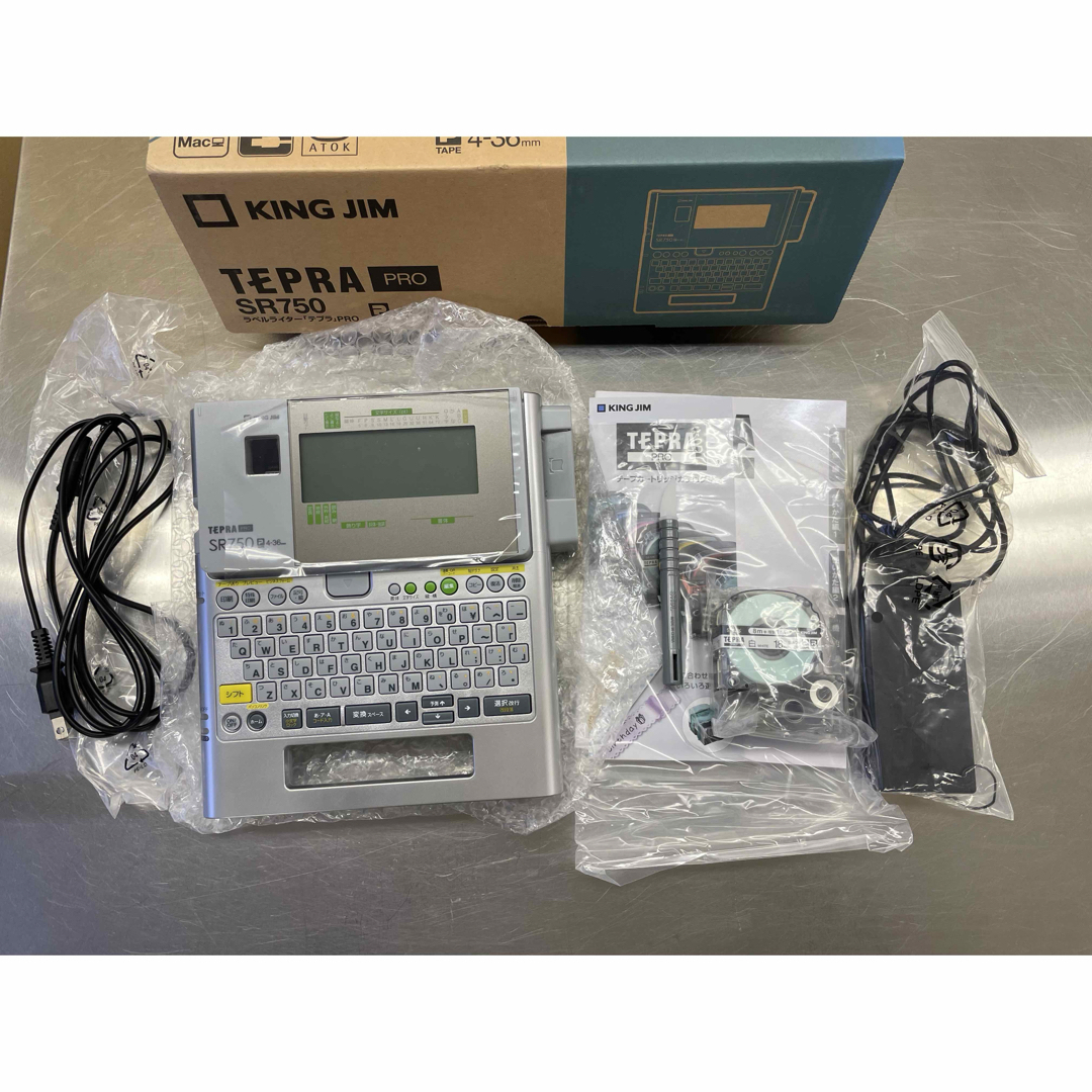 テプラPRO SR750(キングジム】テプラ PRO SR750|教育・保育を テプラPRO SR750(キングジム】テプラ PRO SR750|教育・保育を
