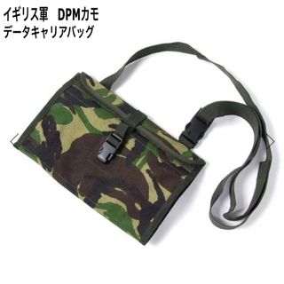 MILITARY - 【使用1回美品】イギリス軍　DPMカモフラージュ　データキャリアバッグ