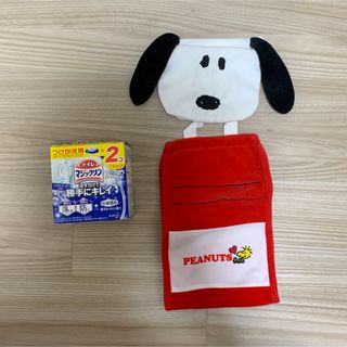 スヌーピー(SNOOPY)のスヌーピー　トイレットペーパーフォルダーカバー(トイレ収納)