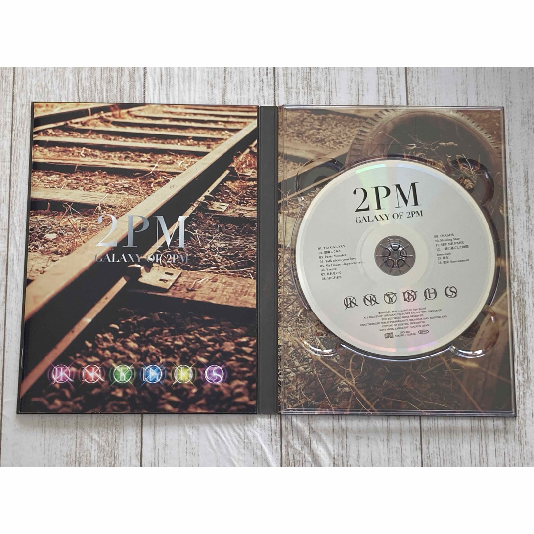 2PM(トゥーピーエム)のGALAXY　OF　2PM（初回生産限定盤C／NICHKHUN×WOOYOUNG エンタメ/ホビーのCD(K-POP/アジア)の商品写真