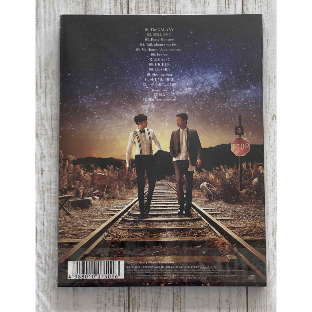 2PM(トゥーピーエム)のGALAXY　OF　2PM（初回生産限定盤C／NICHKHUN×WOOYOUNG エンタメ/ホビーのCD(K-POP/アジア)の商品写真