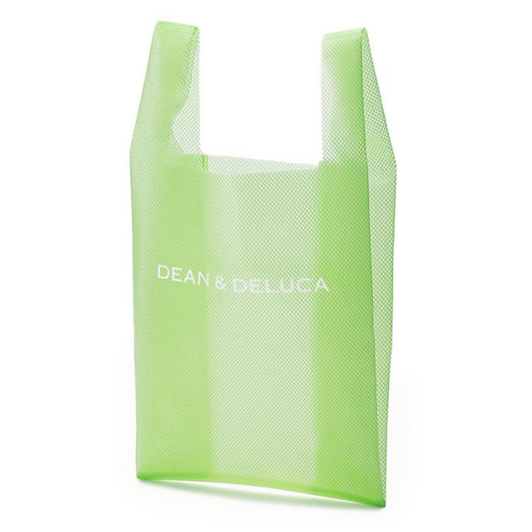 DEAN & DELUCA(ディーンアンドデルーカ)の新品未開封正規品DEAN&DELUCA ショッピングバッグ ライムグリーン レディースのバッグ(エコバッグ)の商品写真