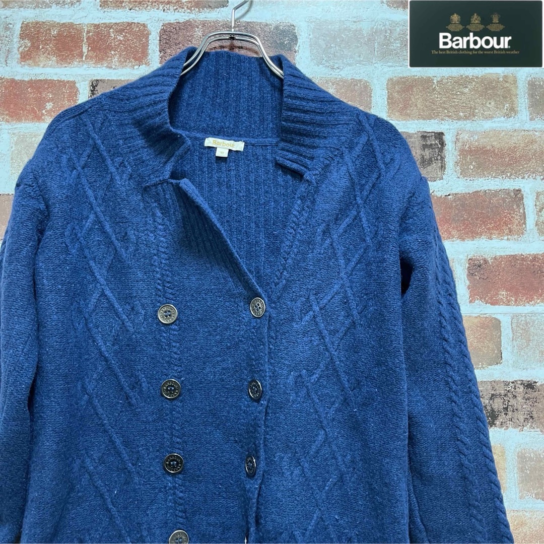 Barbour(バーブァー)の超大特価❗️barbour ニット　カーディガン❗️ メンズのトップス(ニット/セーター)の商品写真