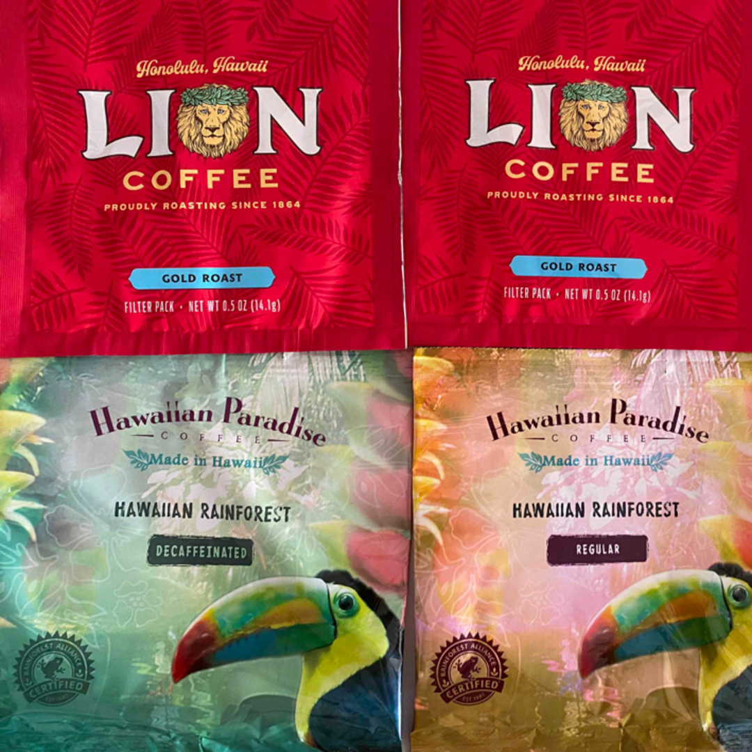 LION(ライオン)の未開封　ハワイコーヒー　LION coffee   6パック 食品/飲料/酒の飲料(コーヒー)の商品写真