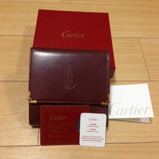 カルティエ★財布★阪急梅田店購入