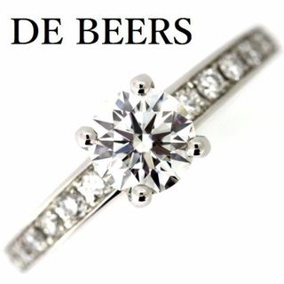 デビアス(DE BEERS)のデビアス ダイヤモンド 0.71ct リング Pt950(リング(指輪))