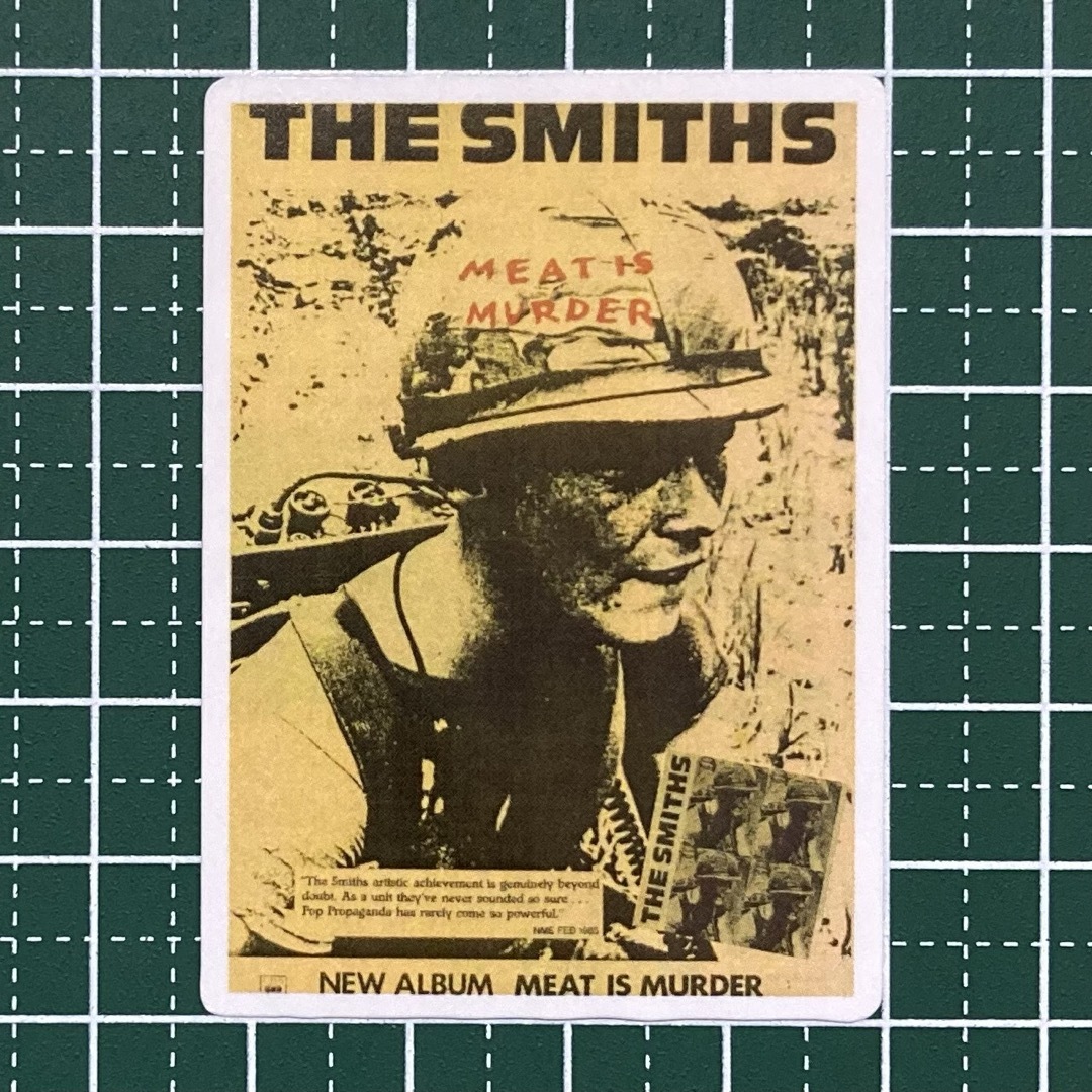 防水ステッカー ロック　ザ スミス　The Smiths　ミート イズ マーダー | フリマアプリ ラクマ