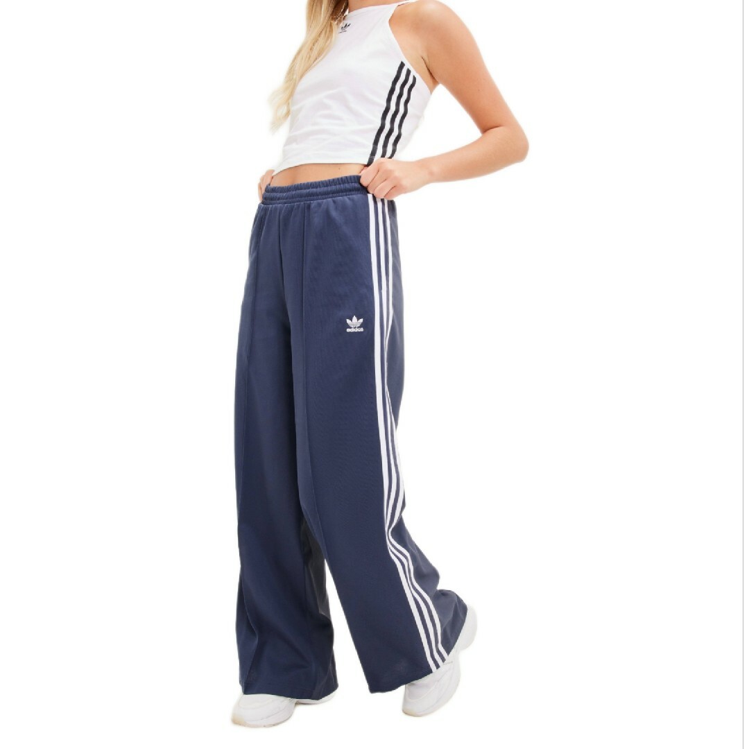 adidas★トラックパンツ★ワイドレッグパンツ★ジャージ★2XL★男女兼用