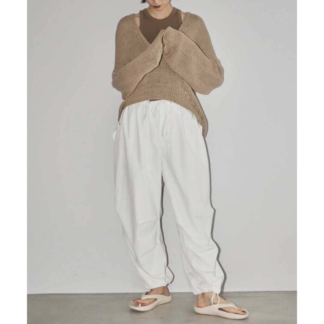 TODAYFUL(トゥデイフル)のTODAYFUL Boyfriend Nylon Pants 36 レディースのパンツ(カジュアルパンツ)の商品写真