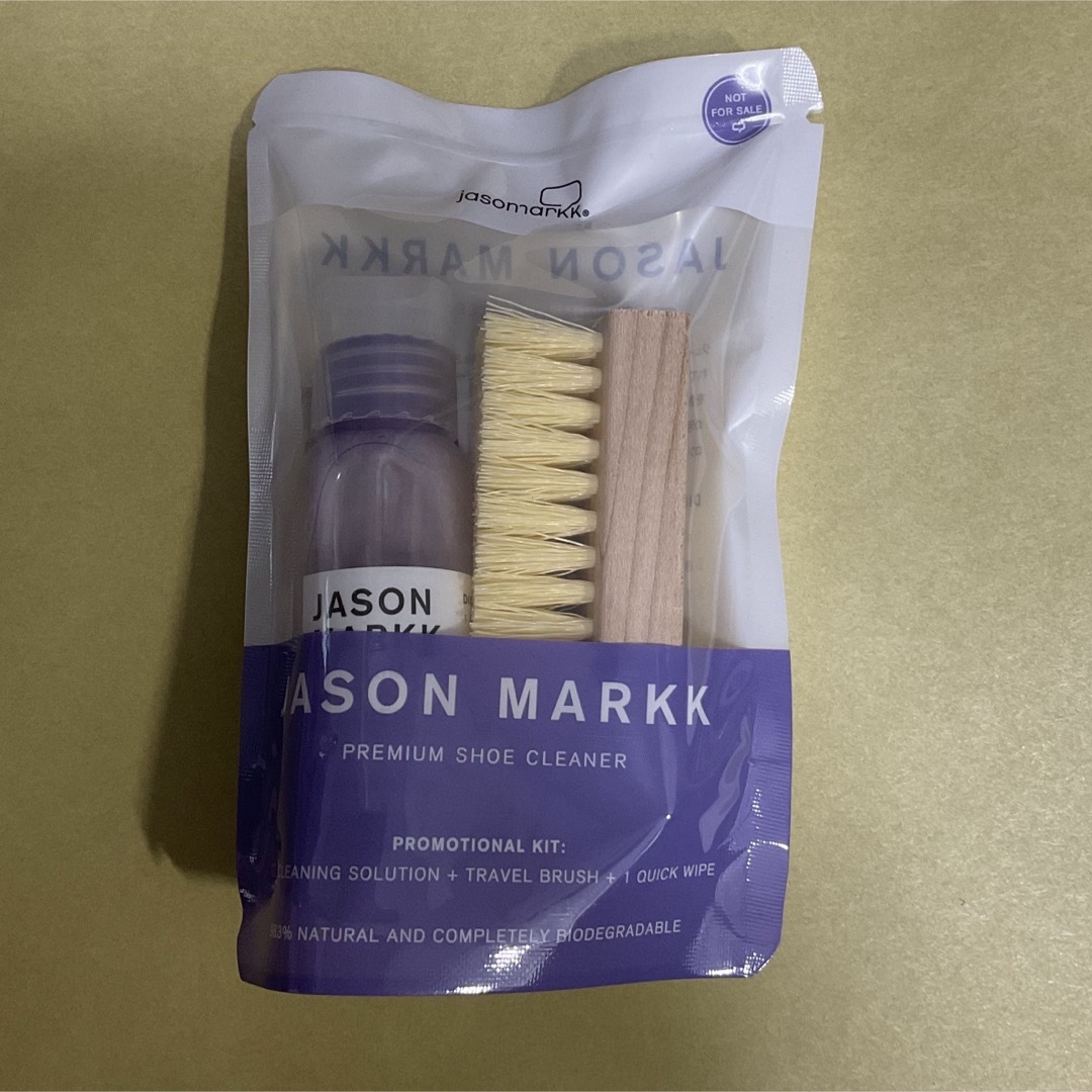 JASON MARKK(ジェイソンマーク)のジェイソン マーク Jason Markk ブラシ 靴ケア セット  インテリア/住まい/日用品の日用品/生活雑貨/旅行(洗剤/柔軟剤)の商品写真