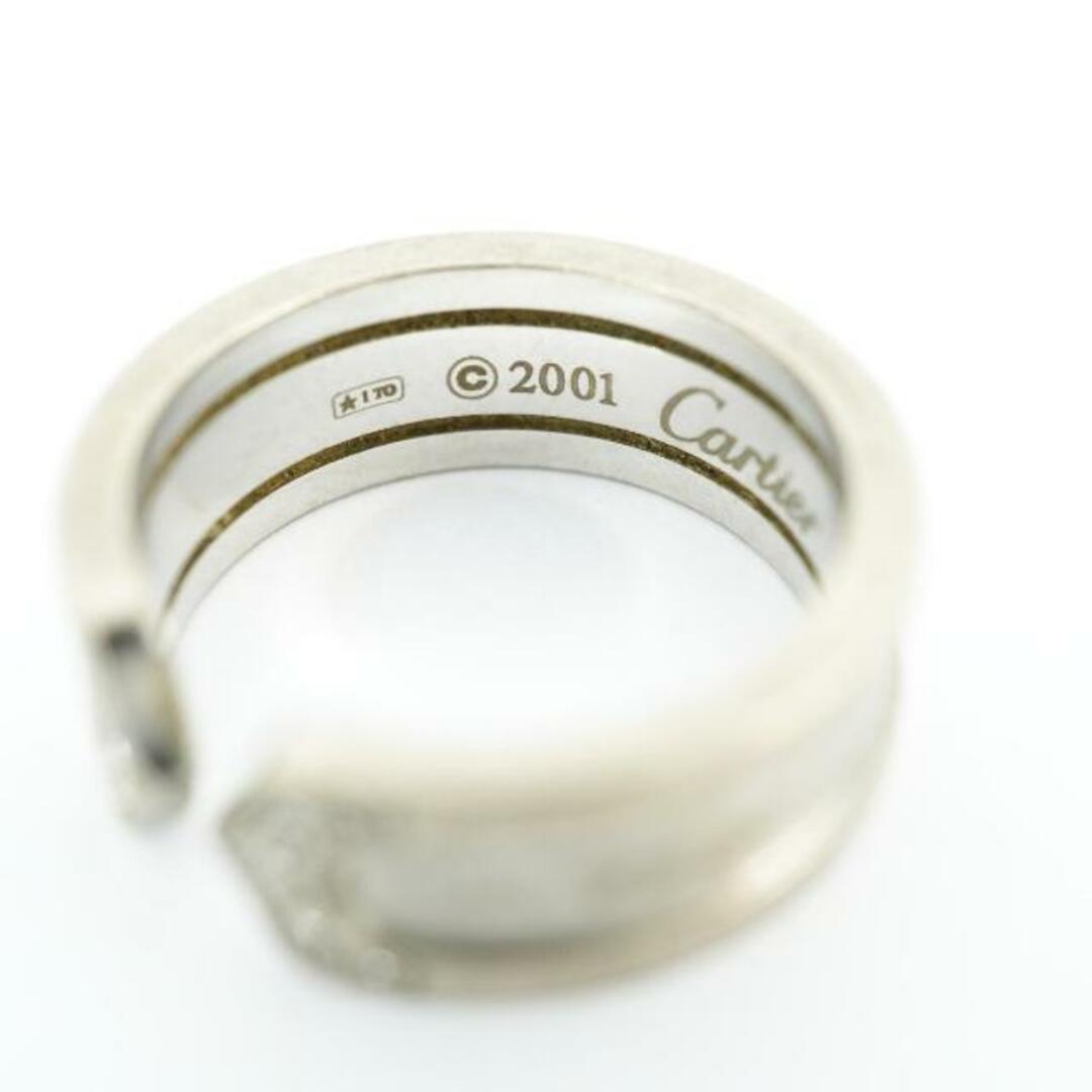 Cartier(カルティエ)の【4jfb050】カルティエ リング/2C/ダイヤモンド/K18WG ホワイトゴールド 【中古】 レディース レディースのアクセサリー(リング(指輪))の商品写真