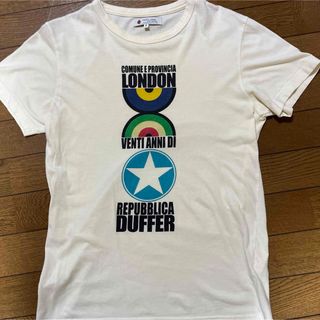 ザダファーオブセントジョージ(The DUFFER of ST.GEORGE)のDUFFER ロゴTシャツ春、夏先取り価格！(Tシャツ/カットソー(半袖/袖なし))