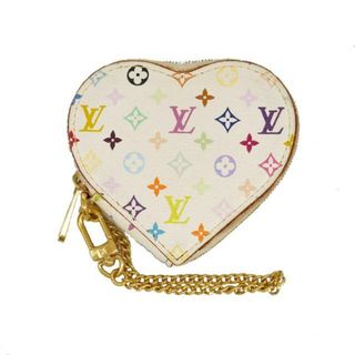 ルイヴィトン(LOUIS VUITTON)の【4fd3932】ルイヴィトン コインケース/モノグラム・マルチカラー/ポルトモネクール/M60040/ブロン【中古】レディース(コインケース)