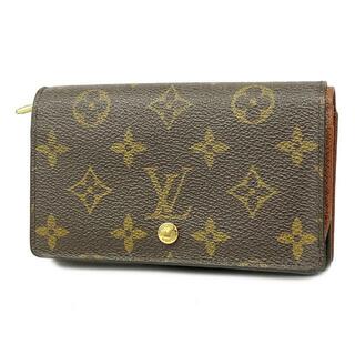 ルイヴィトン(LOUIS VUITTON)の【4fd3988】ルイヴィトン 財布/モノグラム/ポルトモネビエトレゾール/M61730/ブラウン【中古】メンズ/レディース/ユニセックス(財布)