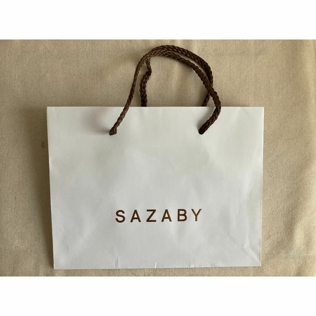 SAZABY(サザビー)のサザビー/SAZABY 紙袋 ショップバッグ ショップ袋 リボン ショッパー レディースのバッグ(ショップ袋)の商品写真