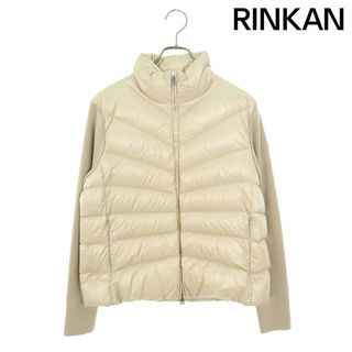 モンクレール(MONCLER)のモンクレール  CRDIGAN TRICOT ニット切替ナイロンダウンジャケット レディース S(ダウンジャケット)