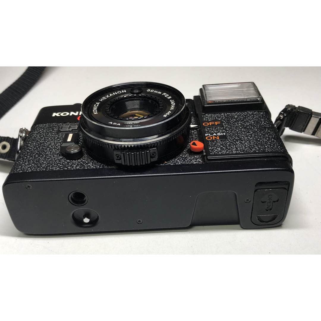 KONICA MINOLTA - 【完動品】KONICA C35 EF フィルムカメラ 動作確認