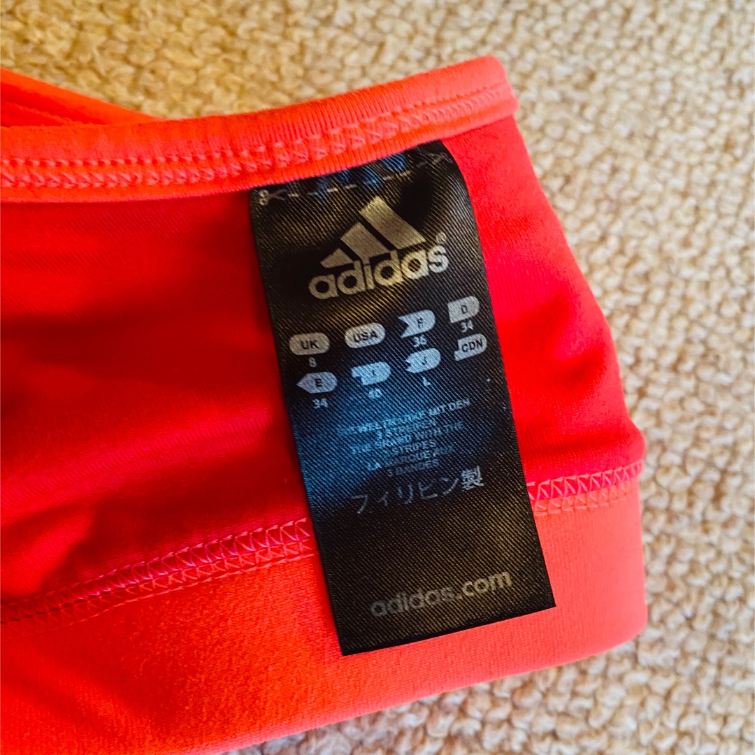 adidas(アディダス)のadidas スポーツブラ レディースの下着/アンダーウェア(ブラ)の商品写真