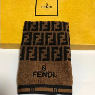 フェンディ(FENDI)のフェンディタオルハンカチ　ズッカ(タオル/バス用品)