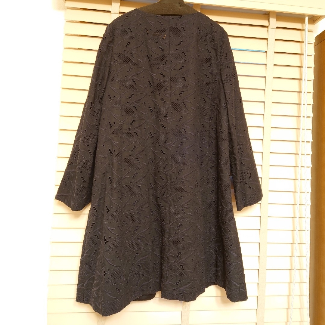 TO BE CHIC ☆ノーカラーロングジャケット☆ TO BE CHIC ☆ノーカラーロングジャケット☆