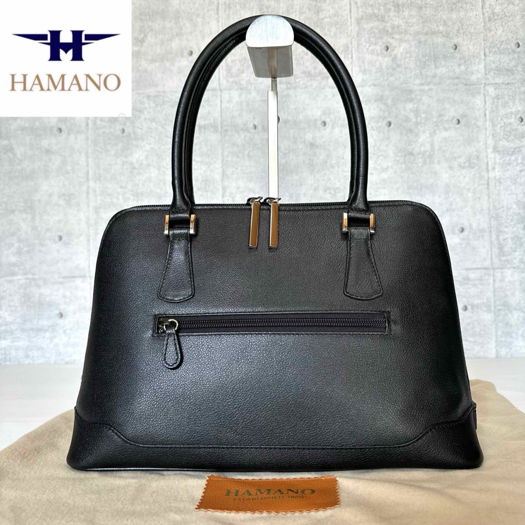 濱野皮革工藝/HAMANO - 専用品HAMANO 濱野皮革工藝 グレース リージョ ブラックハンドバッグ