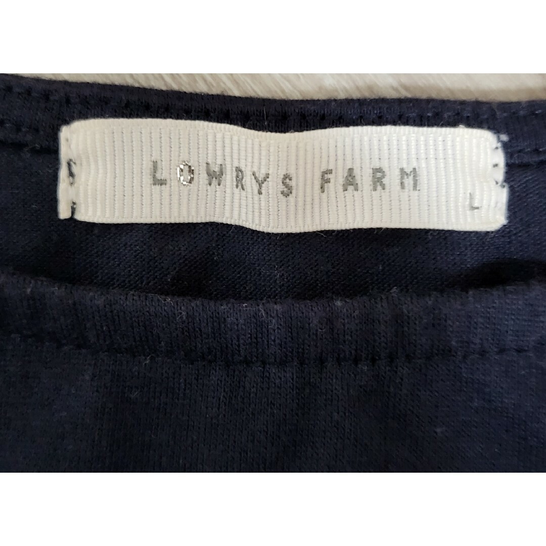 LOWRYS FARM(ローリーズファーム)の【LOWRYS FARM】袖異素材トップス レディースのトップス(カットソー(半袖/袖なし))の商品写真