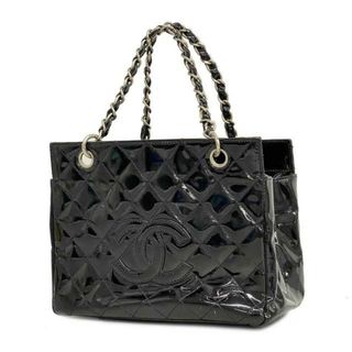 シャネル(CHANEL)の★SALE 【4fd4112】シャネル ハンドバッグ/マトラッセ/パテントレザー/ブラック/シルバー金具 【中古】レディース(ハンドバッグ)