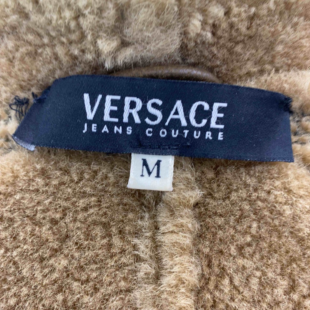 VERSACE(ヴェルサーチ)のVERSACE ヴェルサーチ メンズ  テーラードジャケット　レザー　イタリア製 メンズのジャケット/アウター(テーラードジャケット)の商品写真