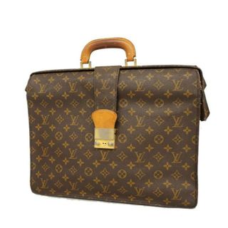 ルイヴィトン(LOUIS VUITTON)の【4fd4237】ルイヴィトン ビジネスバッグ/モノグラム/セルヴィエット フェルモワール/M53305/ブラウン【中古】メンズ(ビジネスバッグ)