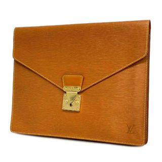 ルイヴィトン(LOUIS VUITTON)の★SALE 【4fd4114】ルイヴィトン クラッチバッグ/エピ/ポルトドキュマンセナトゥール/M54456/ジパングゴールド【中古】メンズ/レディース/ユニセックス(セカンドバッグ/クラッチバッグ)