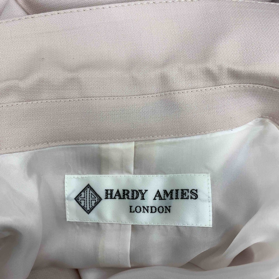 HARDY AMIES(ハーディエイミス)のHARDY AMIES ハーディエイミス レディース  テーラードジャケット　毛混　ピンク レディースのジャケット/アウター(テーラードジャケット)の商品写真