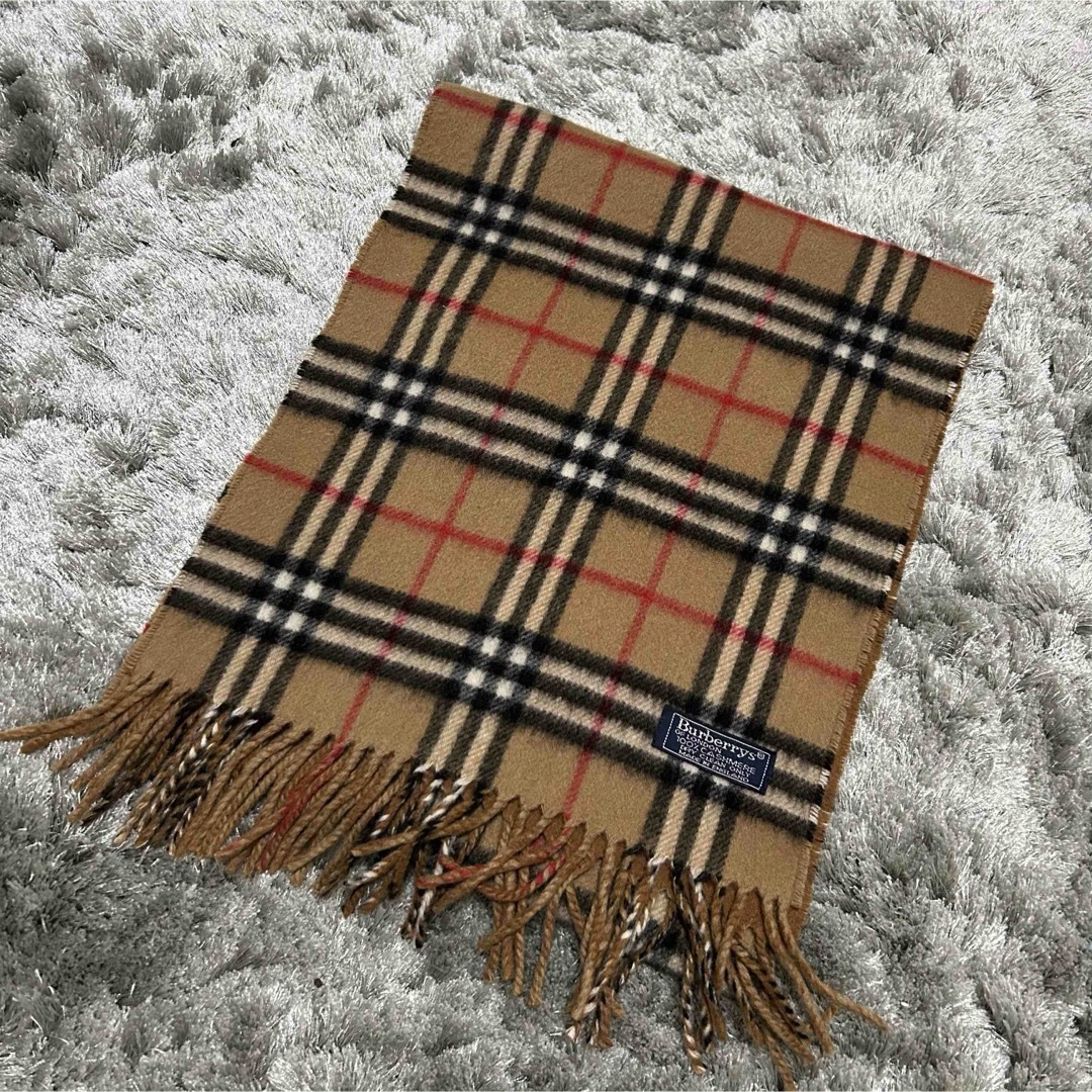 BURBERRY(バーバリー)のマフラー バーバリー カシミヤ Burberrys BURBERRY チェック レディースのファッション小物(マフラー/ショール)の商品写真