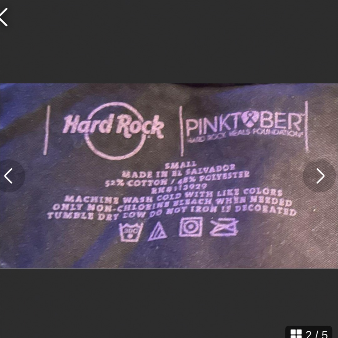 Hard Rock CAFE(ハードロックカフェ)の★新品未使用 ハードロックカフェ レディースTシャツ Sサイズ★ レディースのトップス(Tシャツ(半袖/袖なし))の商品写真