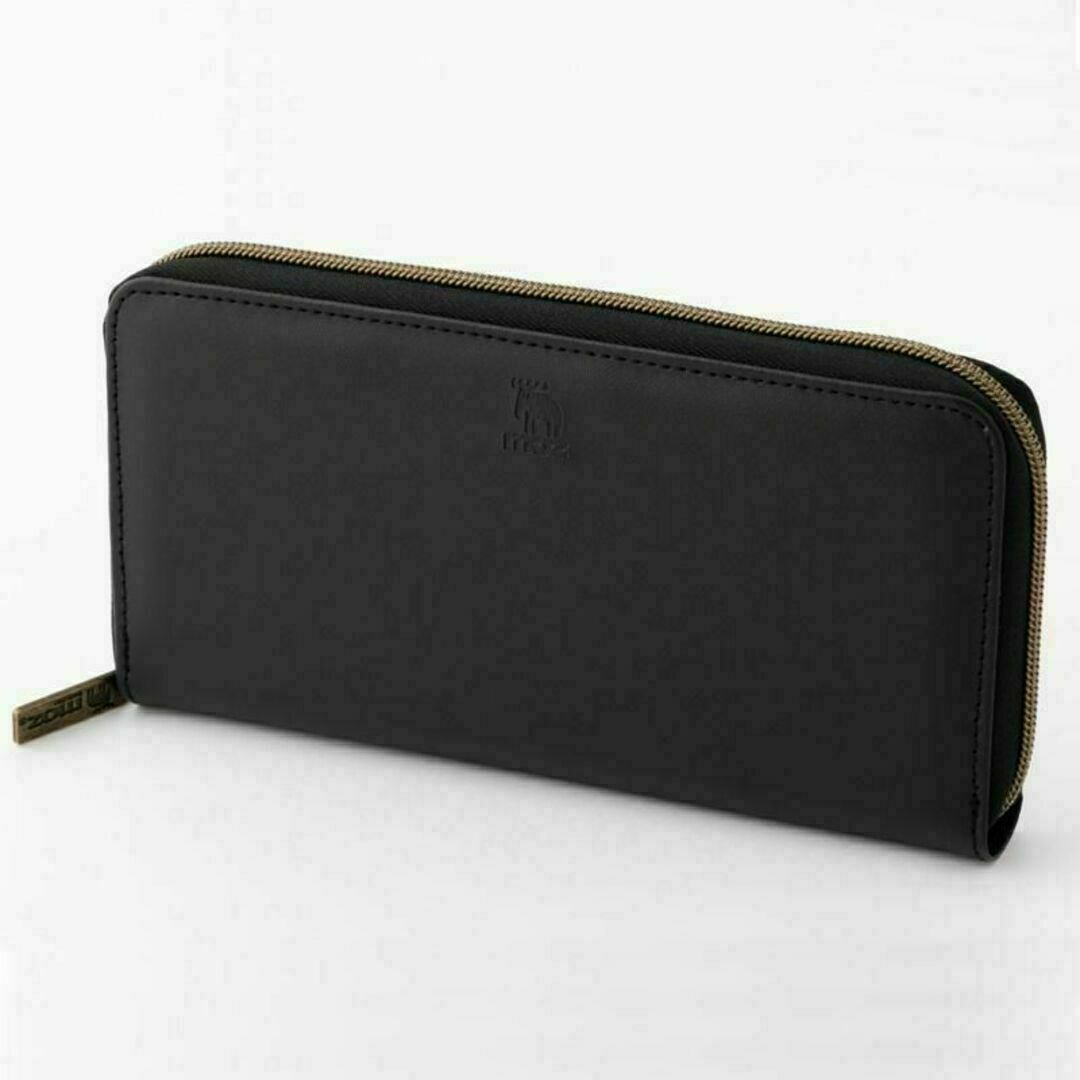 moz(モズ)の【新品未使用】moz モズ もっと整理上手な長財布 ブラック レディースのファッション小物(財布)の商品写真