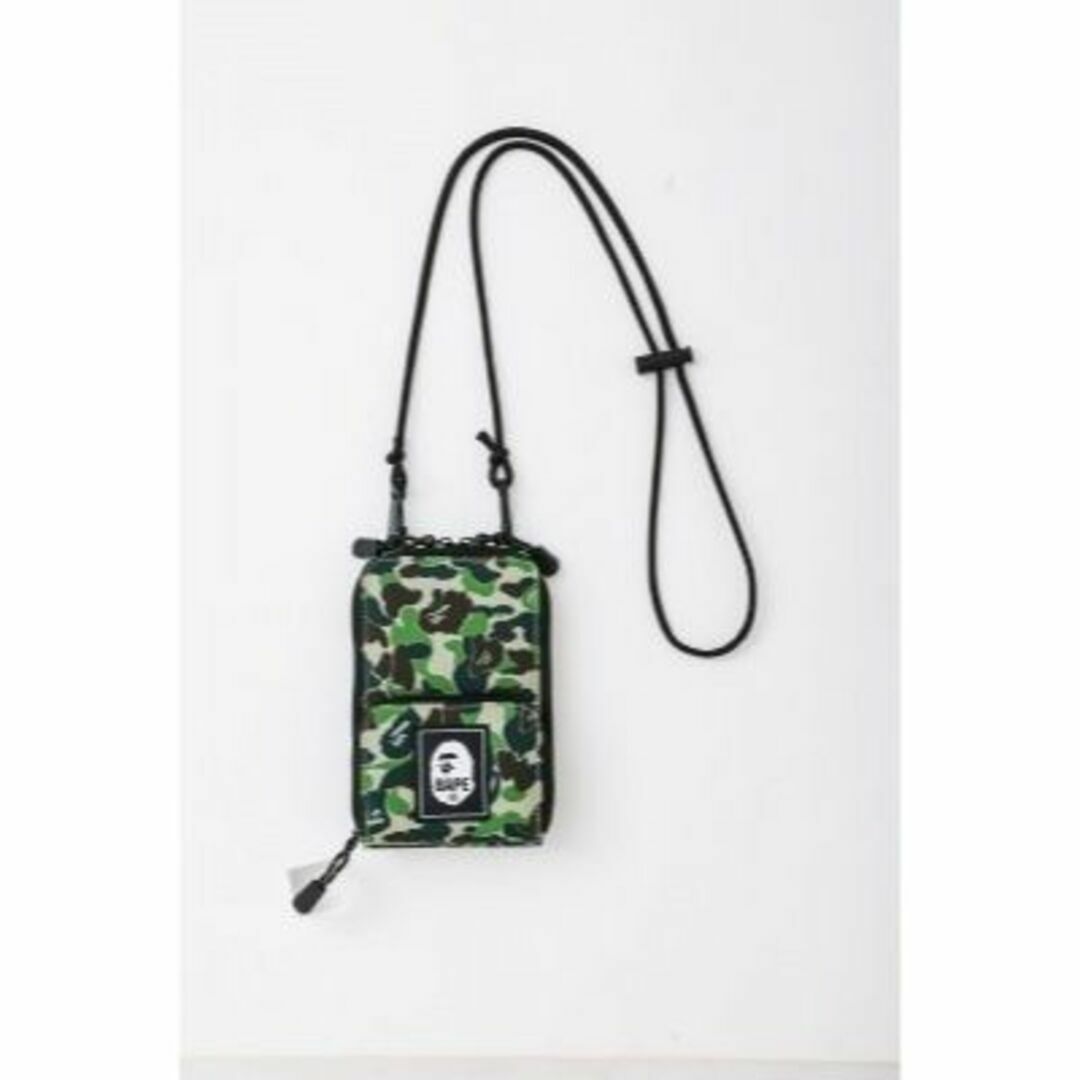 A BATHING APE(アベイシングエイプ)の【新品未使用】BAPE KIDS じゃばら式スマホショルダー＆マイロコインケース メンズのバッグ(ショルダーバッグ)の商品写真